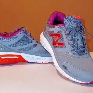 New Balance Womens Sneakers WW1865GY 1865V1 Size 9.5 Gray Purple